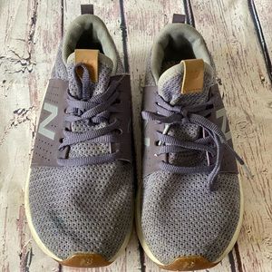 New balance purple running shoes